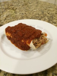 pork carne enchilada