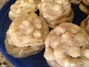 White Chocolate Lemon Cookies